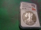 2016 W PROOF SILVER EAGLE NGC PF70UCAM 30TH ANNI. LETTERED EDGE MERCANTI SIGNED — photo 5