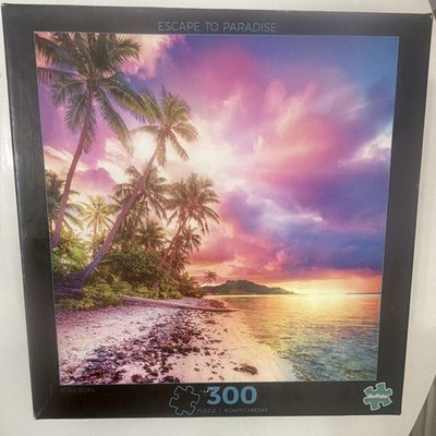 Buffalo Games Escape to Paradise Bora Bora Landscape 300pc Interlocking Puzzle