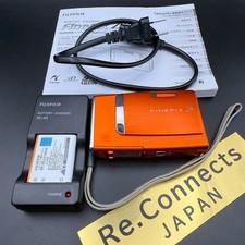 Fujifilm Finepix Z10FD Orange Digital Camera 10MP 3X FROM JAPAN  Near MINT -  