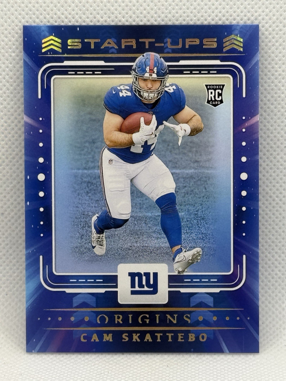 2025 Panini Origins Cam Skattebo Start Ups #2 Rookie RC Giants