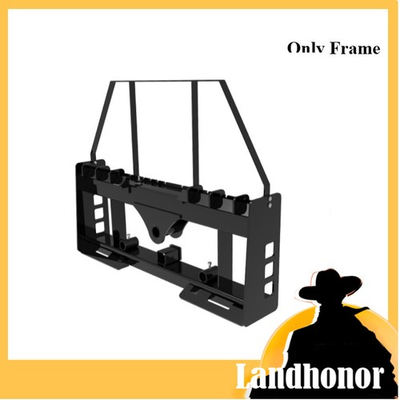 #ad #ad 4000lb Landhonor Hitch amp; Hay Spear Sleeves Pallet Fork Frame Receiver Skid Steer $395.01