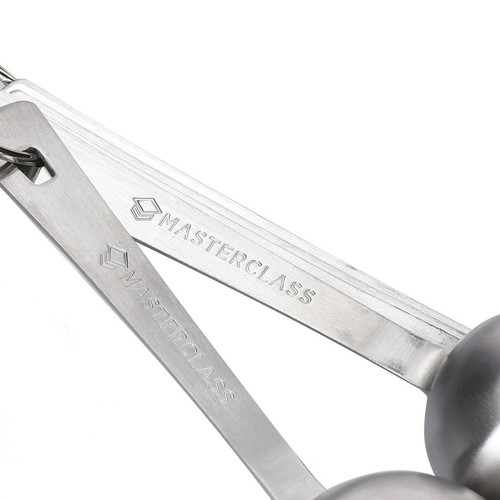 MasterClass Stainless Steel Measuring Spoon Set, 6 Pieces - Picture 2 of 9