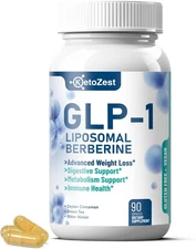 GLP-1 Weight Loss Support Supplement - 15-In-1 GLP1 Booster for Support Weight M