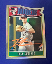 Detroit Tigers TREY SWEENEY  Signed 2025 Bowman ROTYF Hobby Card