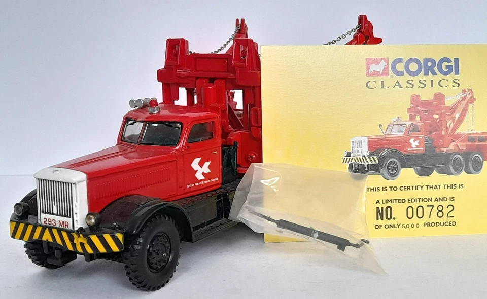 Corgi 55604 Corgi Classics - Diamond T Wrecker Lorry BRS British Road Services - Image 3 of 4