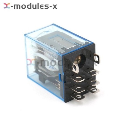 10pcs Ly2n-j 5a 8pin Dpdt Relé De Potência Da Bobina Eletrom - Foto 9