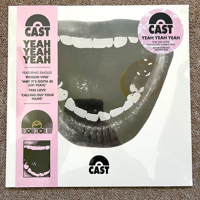 CAST - Yeah Yeah Yeah - Pink & White Marble - VINYL LP - RSD 2026 - NEW SEALED