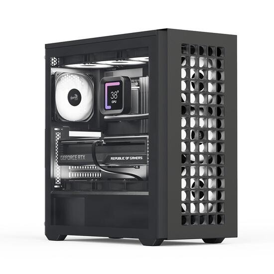 AeroCool PC Gehuse D502A для средней башни Schwarz 12290₽