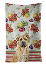 Fawn Boerboel Vegetables Kitchen Towel WDK8121KTWL
