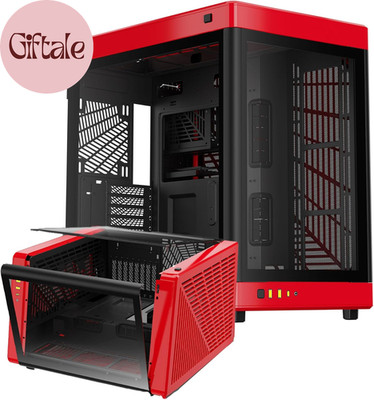 GAMDIAS NESO P1 RGB Gaming PC Case E-ATX Tempered Glass Tower