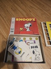 Vintage Snoopy Card Game Milton Bradley 1974 ...