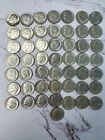 Roosevelt Dime Lot of 50, 90% Silver