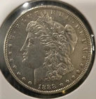 Early - 1888 Morgan Silver Dollar - 90% US Coin *560