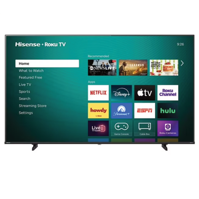 #ad Hisense 55quot; Class 4K 2160p 60Hz UHD Roku Smart TV 55H5BR $168.99