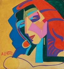 André Lhote Signed Cubist Oil Painting On Canvas – French Art