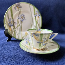 Royal Doulton Iris V1346 Art Deco 1930s Fairy Tea Trio Cup Saucer & Side Plate