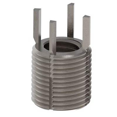 Key Locking Thread Insert, Heavy Wall, 4 Keys, 5/8''-11 Int Thrd Sz, 7/8''-14 Ext