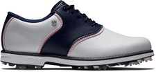 FootJoy Womens Dryjoys Premiere Bel Air Golf Shoes - White/Navy -7 MED-99078