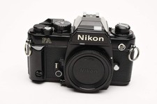 Nikon FA 35mm SLR Black Body Only w/new seals, Tested, Mint-