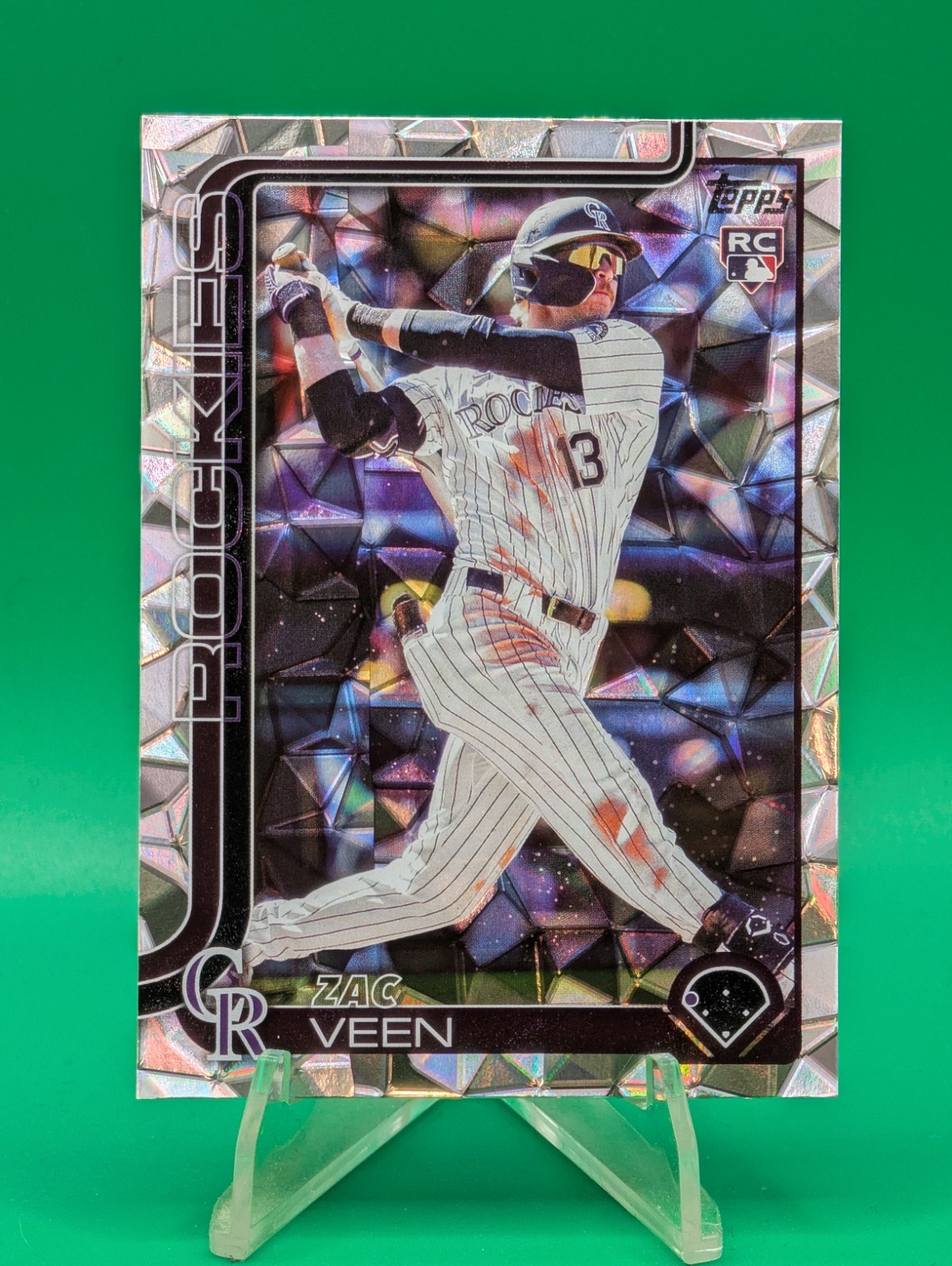 2025 Topps Update Series - Zac Veen #US286 Diamante Foil (RC)