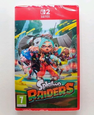 SPLATOON RAIDERS NINTENDO SWITCH 2 - NEU UND VERSIEGELT 
