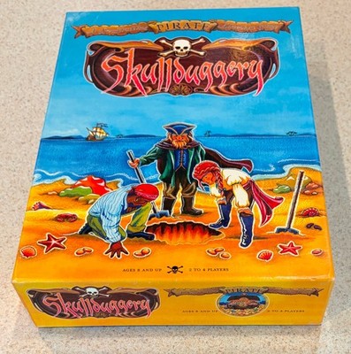 SKULLDUGGERY PIRATE Board Game (2006 Outset Media) -- Complete