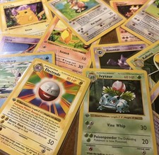 All WOTC Old Pokemon Cards Vintage Pack w/ Rare  1st Edition Cards 1999