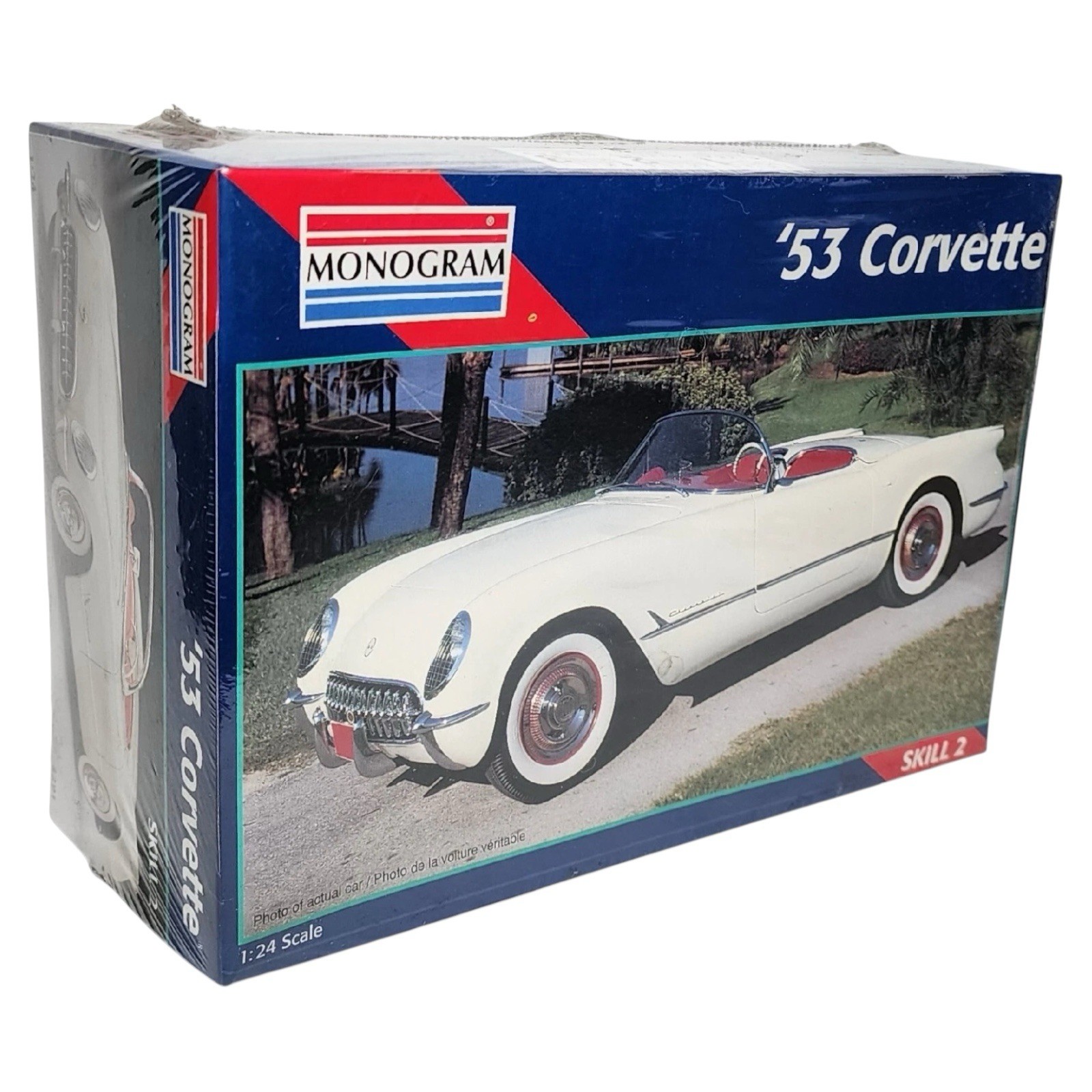 Monogram 1953 Chevy Corvette 1/24 Scale Model Kit #2291 New Sealed | eBay