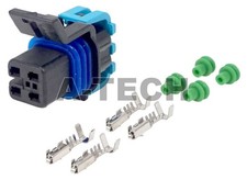 Sensor de oxígeno O2 aguas arriba aguas abajo conector enchufe kit para GMC Chevy Buick