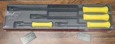 New Snap On Tools Spbs704ahv 4pc Hi-viz Yellow Striking Prybar Set