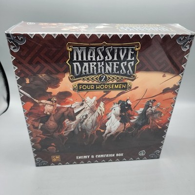 MASSIVE DARKNESS 2 FOUR HORSEMEN ENEMY & CAMPAIGN KICKSTARTER NEW