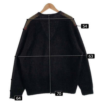 Supreme 22SS Brushed Grid Cardigan Mohair Black Multi Size Supreme 22SS Brushed Grid Cardigan Mohair Black Multi Size
