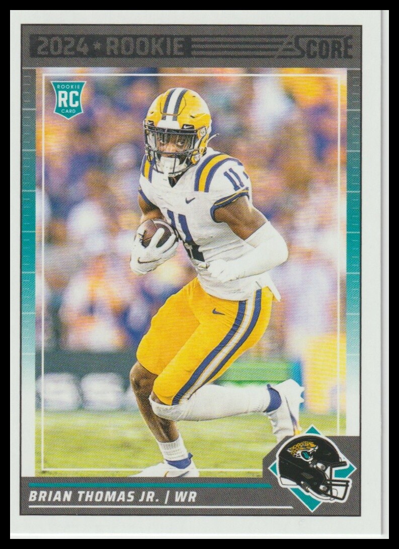 2024 Brian Thomas Jr. Rookie Panini Score Football RC #319 Jacksonville Jaguars