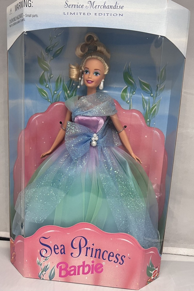 Sea Princess Barbie Doll 1996 Mattel 15531 Service Merchandise Limited  Edition