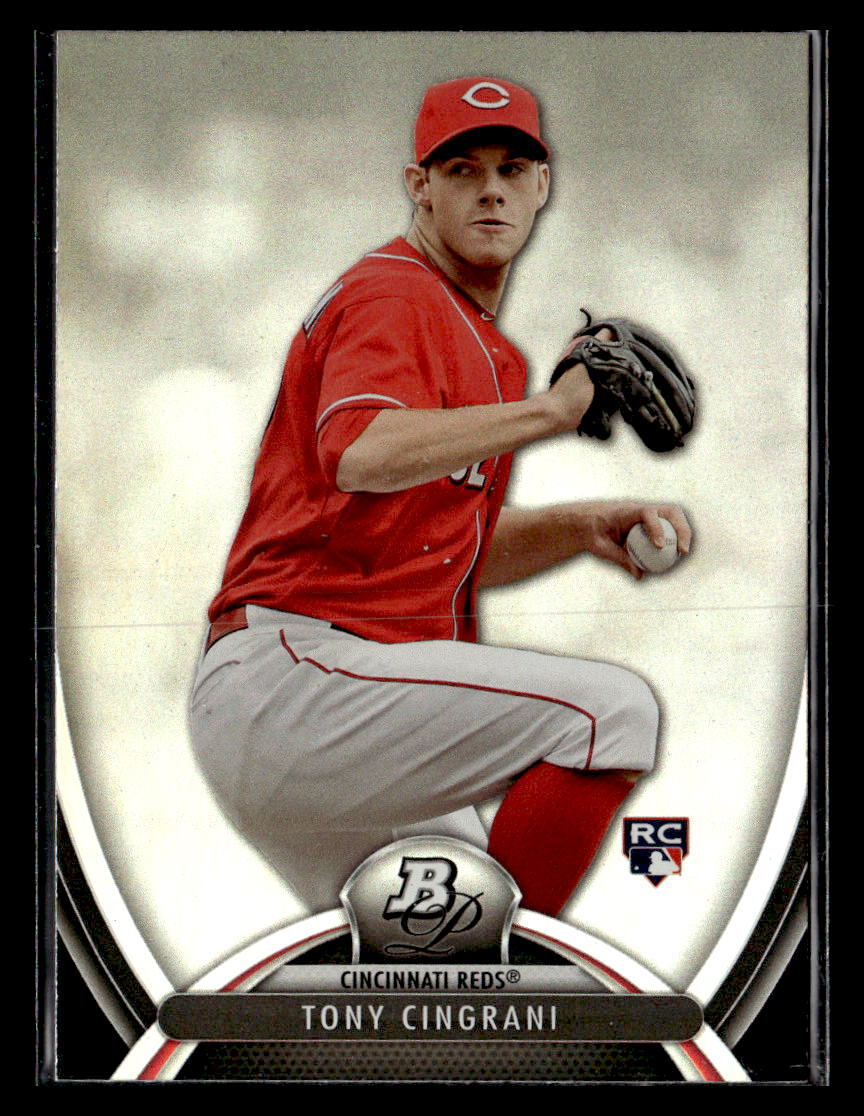 2013 Bowman Platinum #62 Tony Cingrani