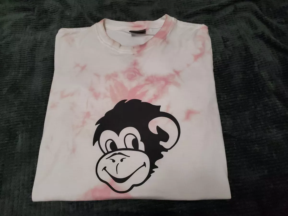 PS Paul Smith Pink Tie-Dye MONKEY Short Sleeve TShirt SZ Small | eBay
