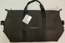NEW Coach Fragrances Promotional Weekender Overnighter Duff Bg Black w/ Defects
