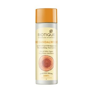 sunscreen lotion biotique