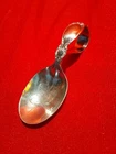 Reed & Barton Sterling Silver Loop Handle Baby Spoon 3.5" Baa Baa Black Sheep