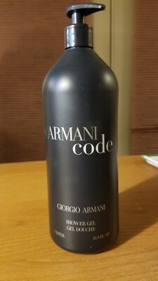 Giorgio Armani ARMANI CODE Shower Gel Jumbo Size 1 Liter 33.8 fl oz. RARE & VHTF