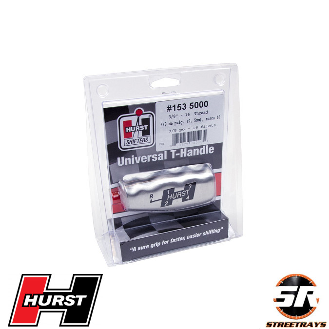 Hurst 4 Speed Pattern T-Handle 1535000 Fits All Hurst Stick Shifters SAE 3/8-16