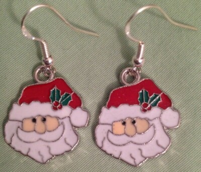 SANTA CLAUS EARRINGS