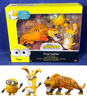 MINIONS FINAL BATTLE STORY 3-PACK Action Figures SVENGEANCE Bob