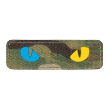 Ukrainian Morale Patch CAT EYES (GLOW IN DARK) GID LASER CUT war