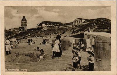 CPA AK ZANDVOORT Strand NIEDERLANDE (602792)