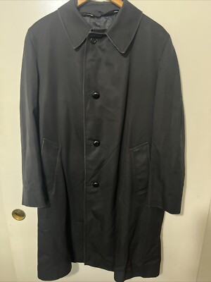 Men's Aquascutum Aqua 5 Long Trench Coat Size: 42 Reg. | eBay