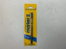 Sheaffer Marker II Micro Tip Blue Refill - Dual Writing System -NOS
