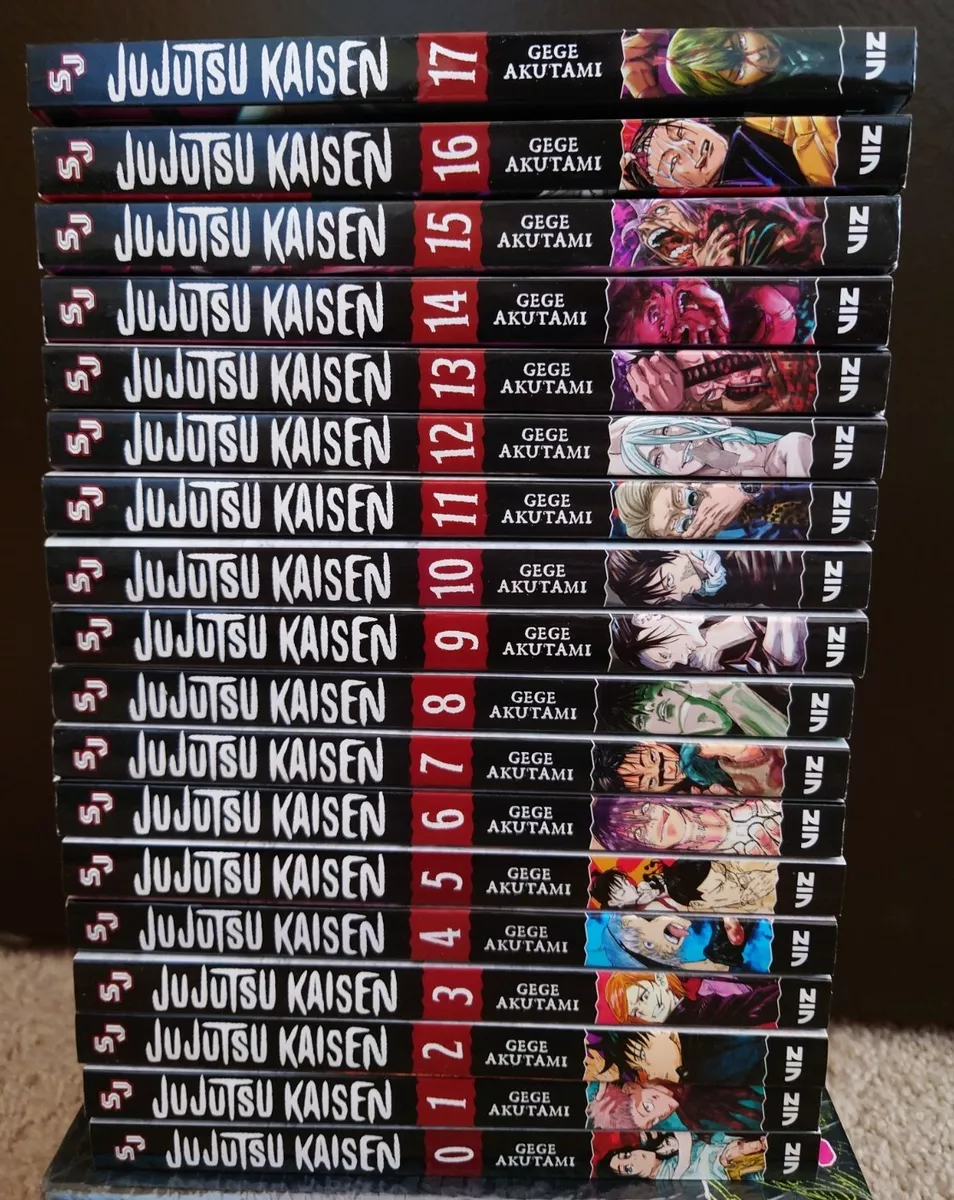 Jujutsu Kaisen English Manga Vol 0-17 Includes Latest Volume **BRAND NEW!!**