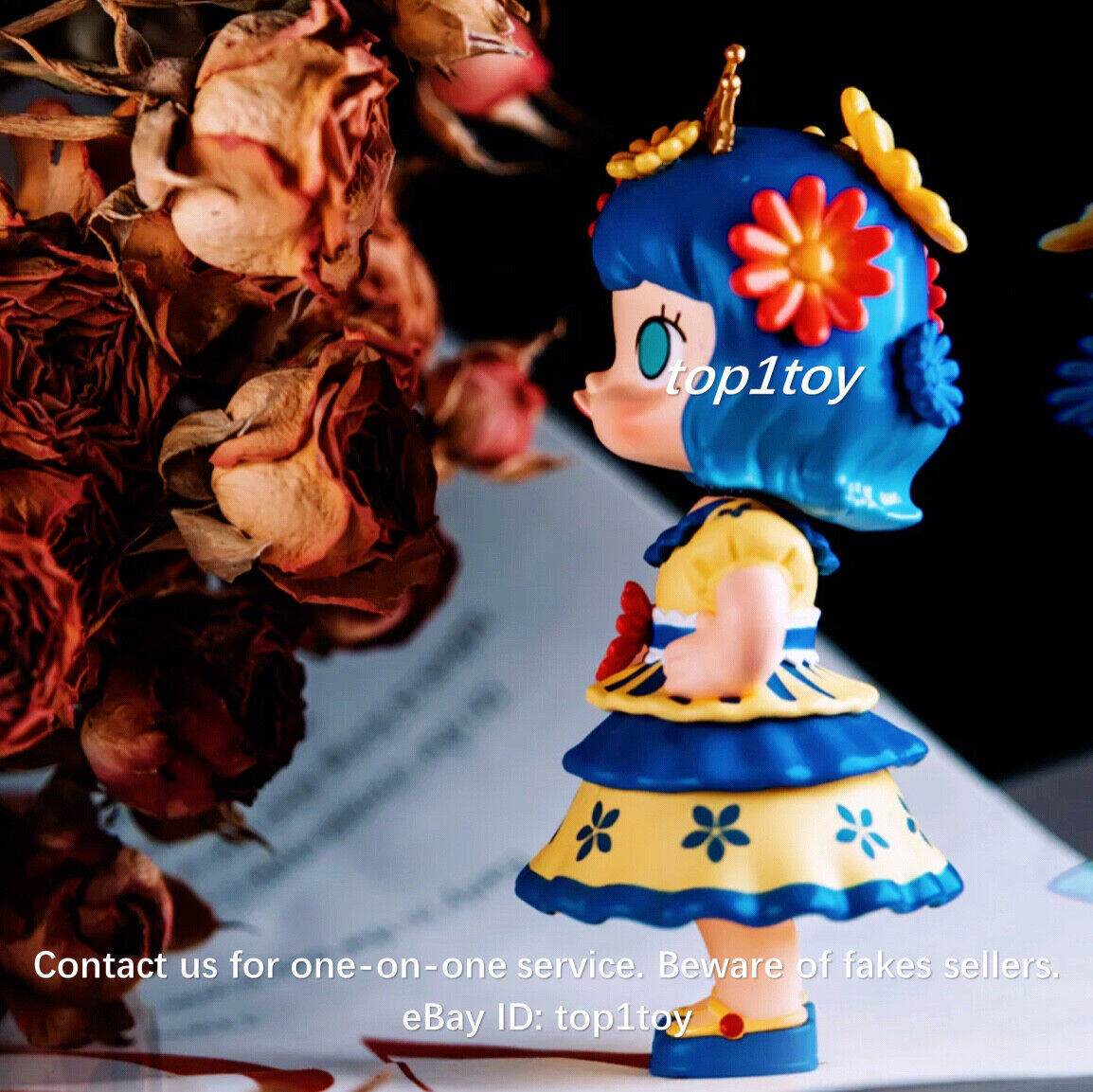 POP MART x KENNYSWORK Molly Flower Dreaming Sunflower Shower Mini