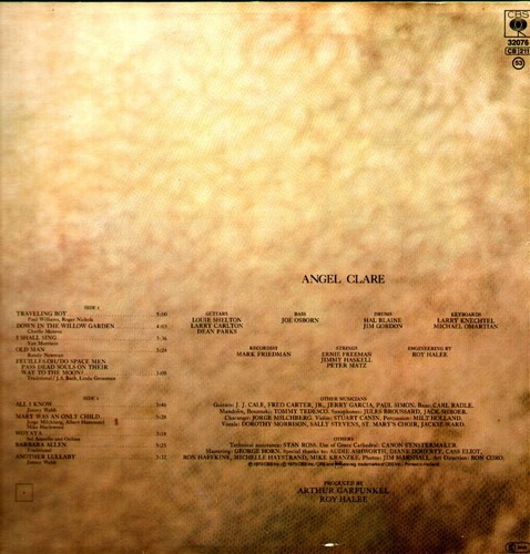 33T - ART GARFUNKEL - Angel clare - Bild 2 von 2